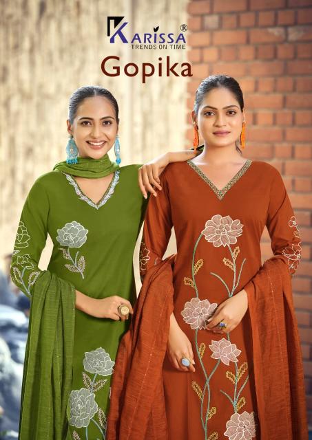 Karissa gopika 3pcs kurti wholesale chandigarh